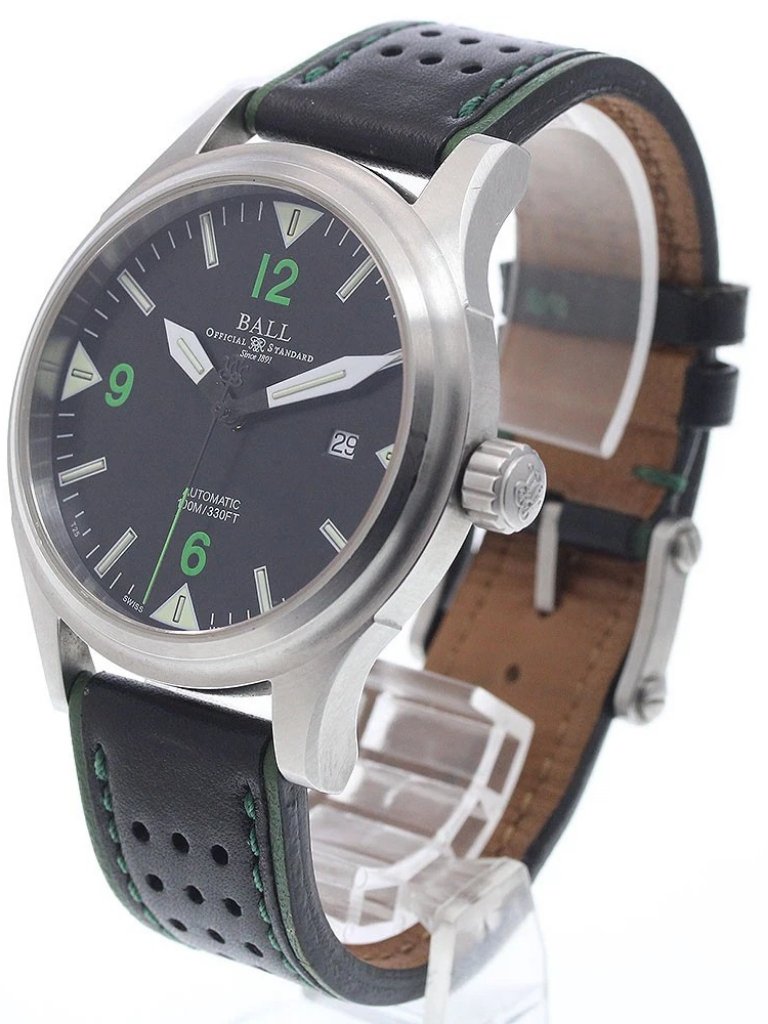 Ballwatch Stokeman Ii Nm2090cSjBkgr Date Black Dial Automatic Mens938989